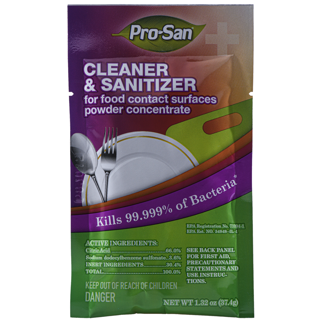 pro san® powder concentrate refills