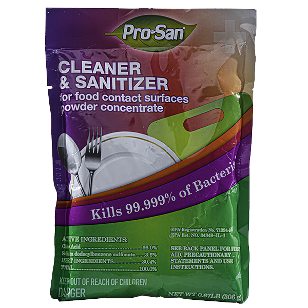 pro san® powder concentrate refills